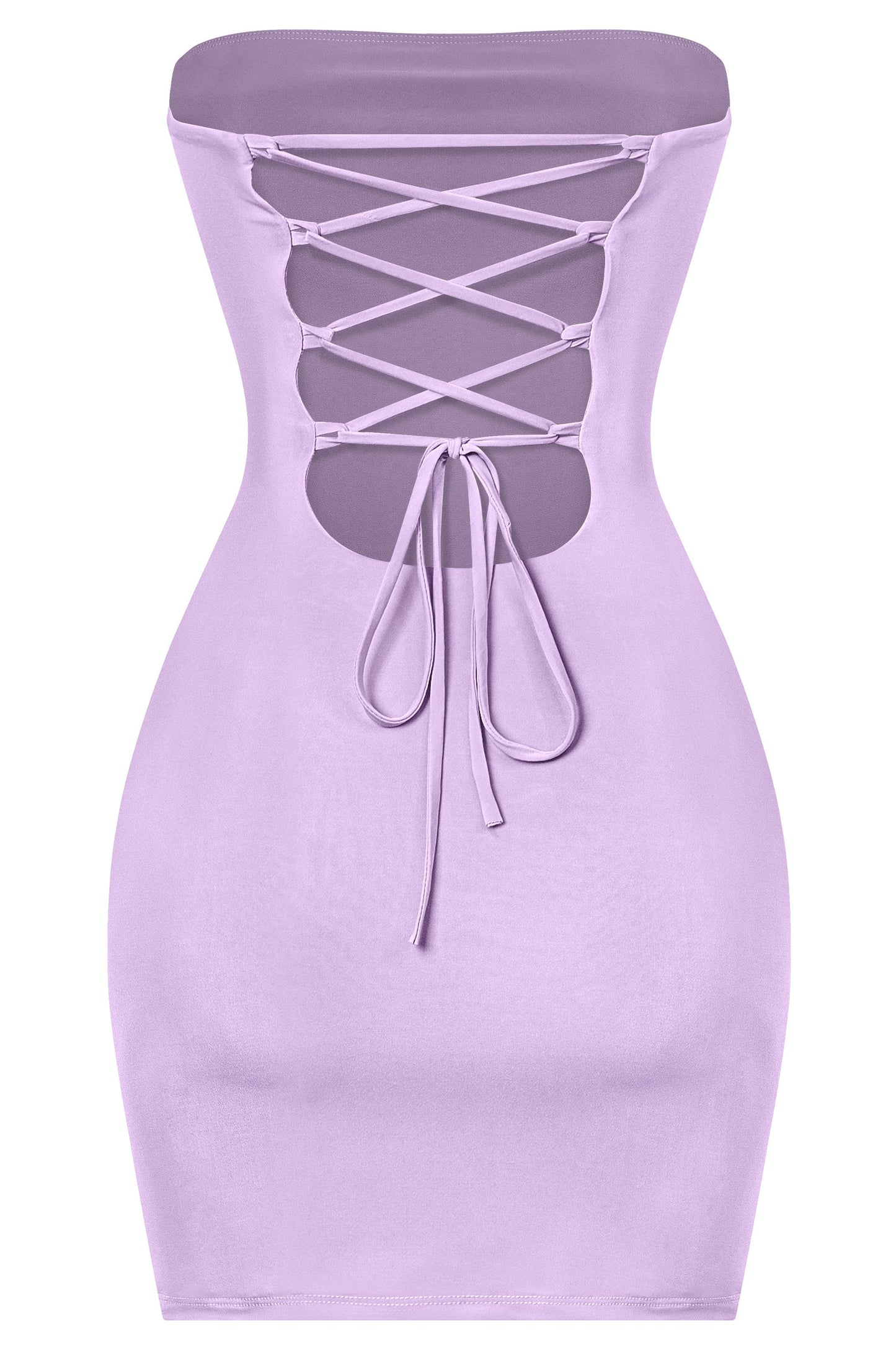 Emily double layered dress - lilac