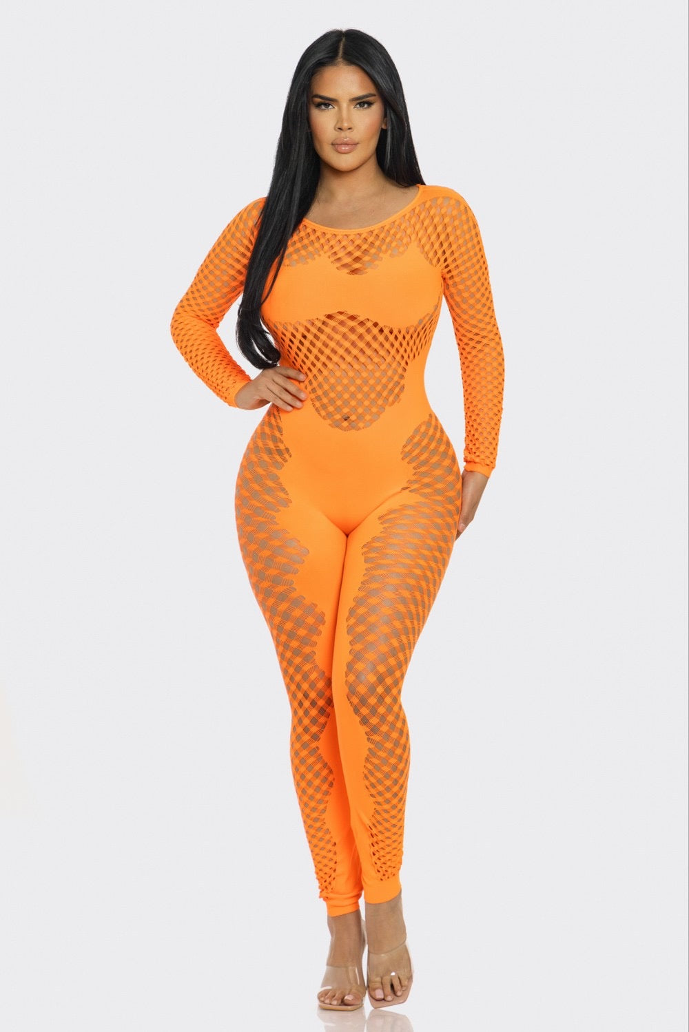 Kenia seamless jumpsuit- Orange