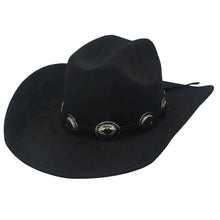 Load image into Gallery viewer, CONCHO BEAM BANDED COWBOY HAT
