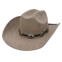 Load image into Gallery viewer, CONCHO BEAM BANDED COWBOY HAT
