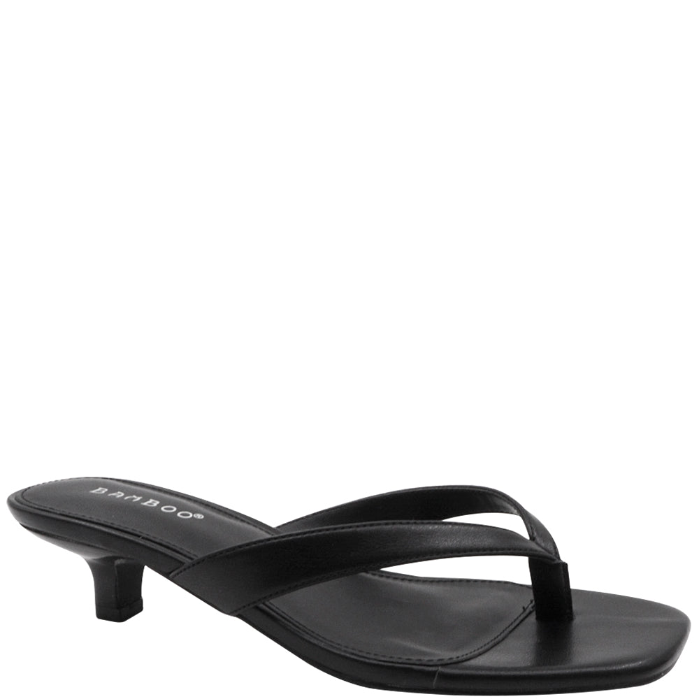 Casual heel - black