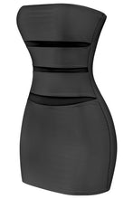 Load image into Gallery viewer, Concert night double layered dress - Black
