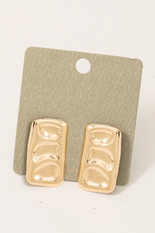 Karina statement earring - Gold