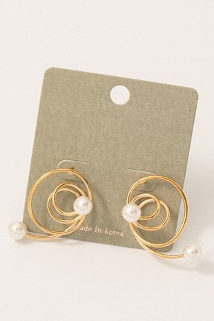 Julissa statement earring - Gold