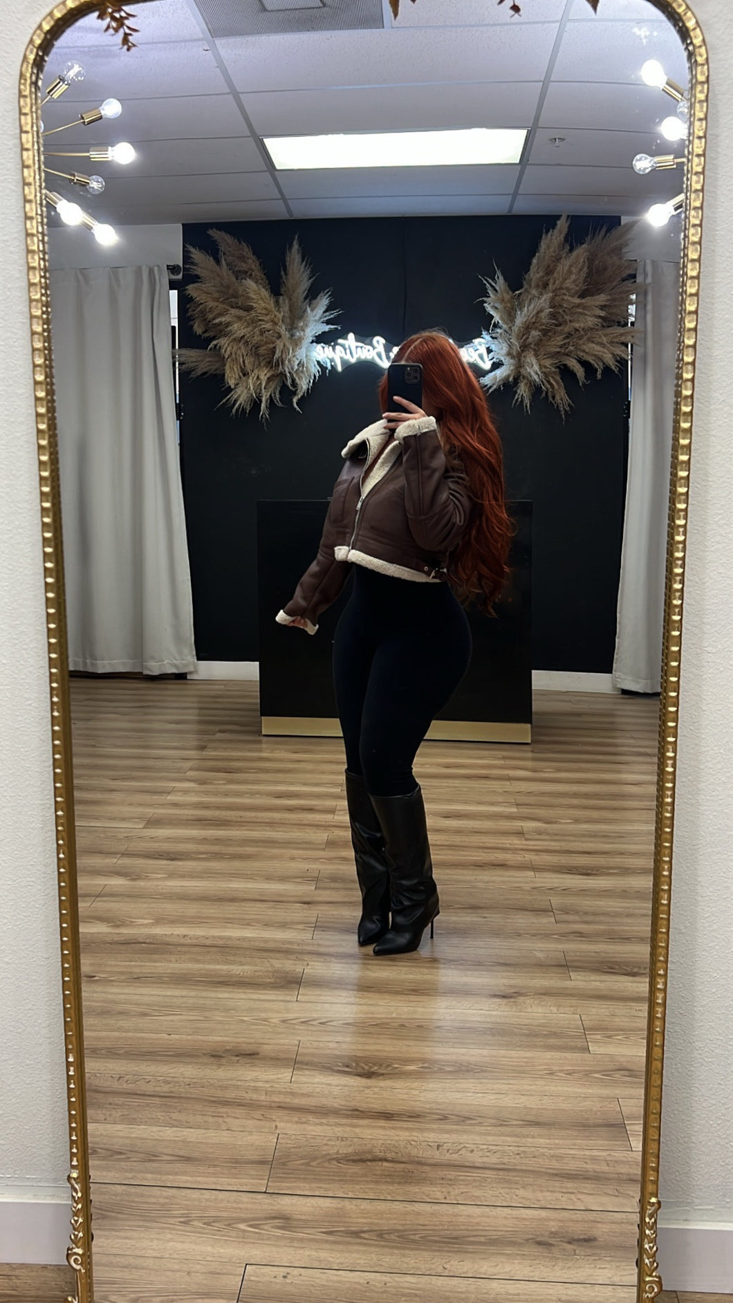 Olivia mustang jacket - Brown