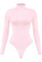Load image into Gallery viewer, Feels like winter turtleneck bodysuit - pink
