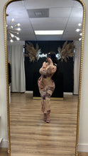Load image into Gallery viewer, Nicole 2pc mesh dress - Nude/purple

