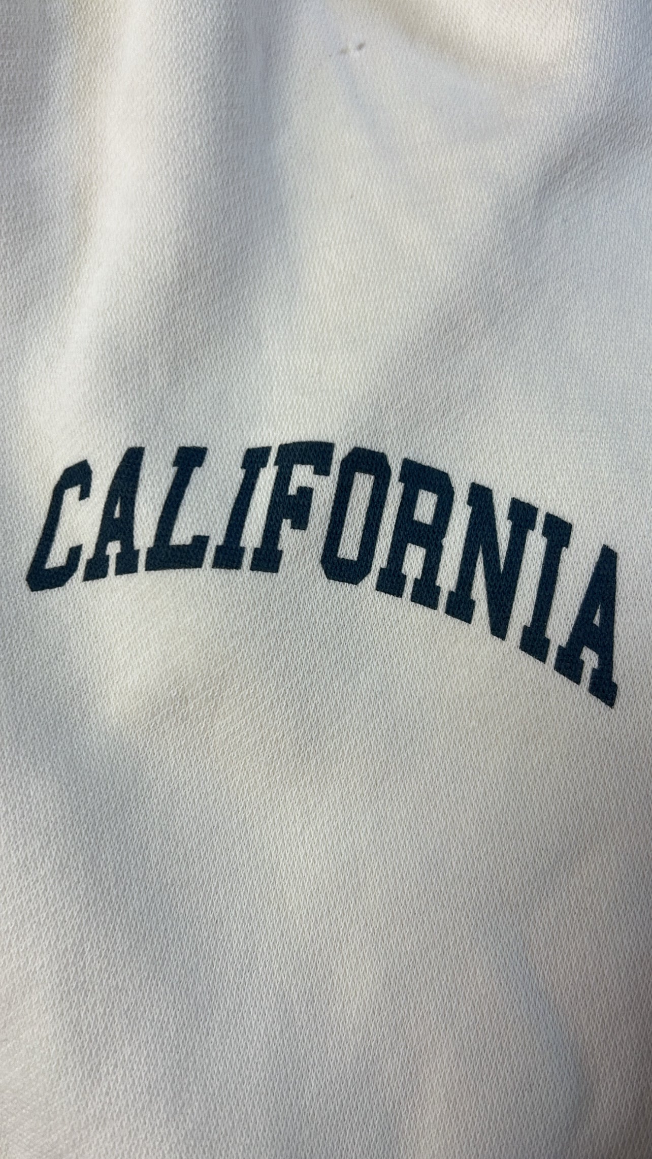 California living cozy sweatpants - beige/navy