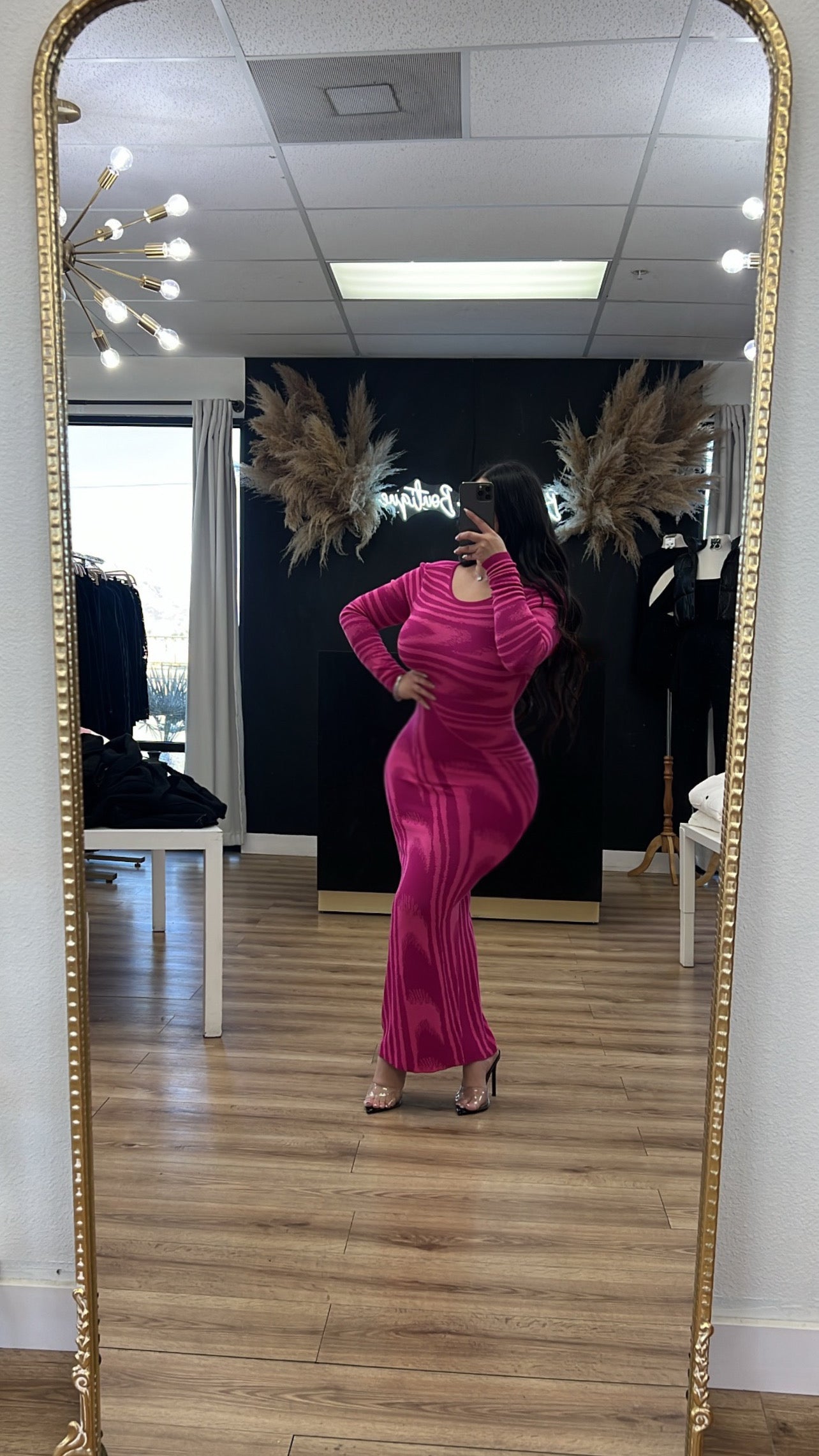Kimberly midi dress - Pink