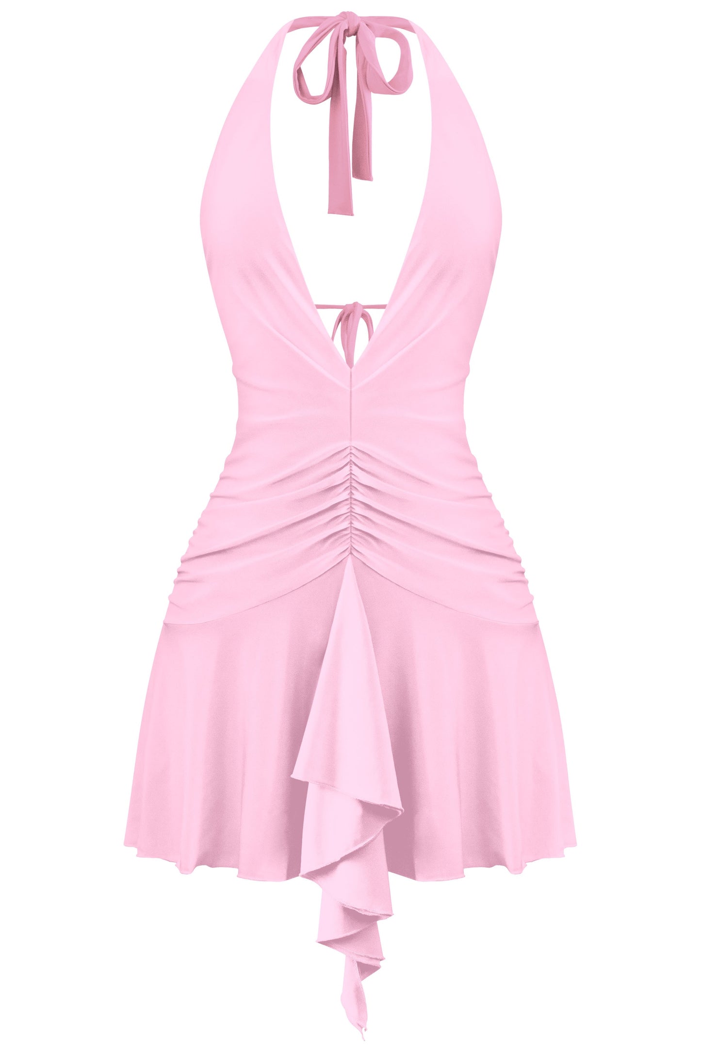Kimberly open back dress - pink