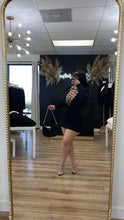 Load image into Gallery viewer, Roxane crisscross dress - Black
