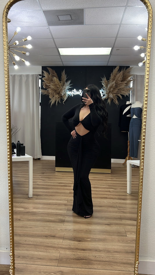 Sofia gala night dress - black