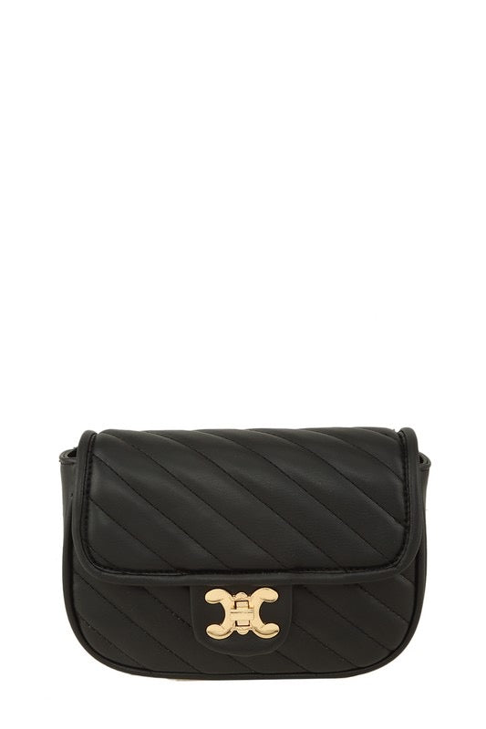 Celine inspired quilted chain bag