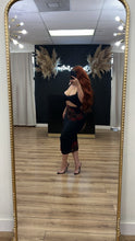Load image into Gallery viewer, Diana animal print dress - Black
