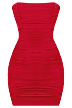 Load image into Gallery viewer, Valentina corset dress - red
