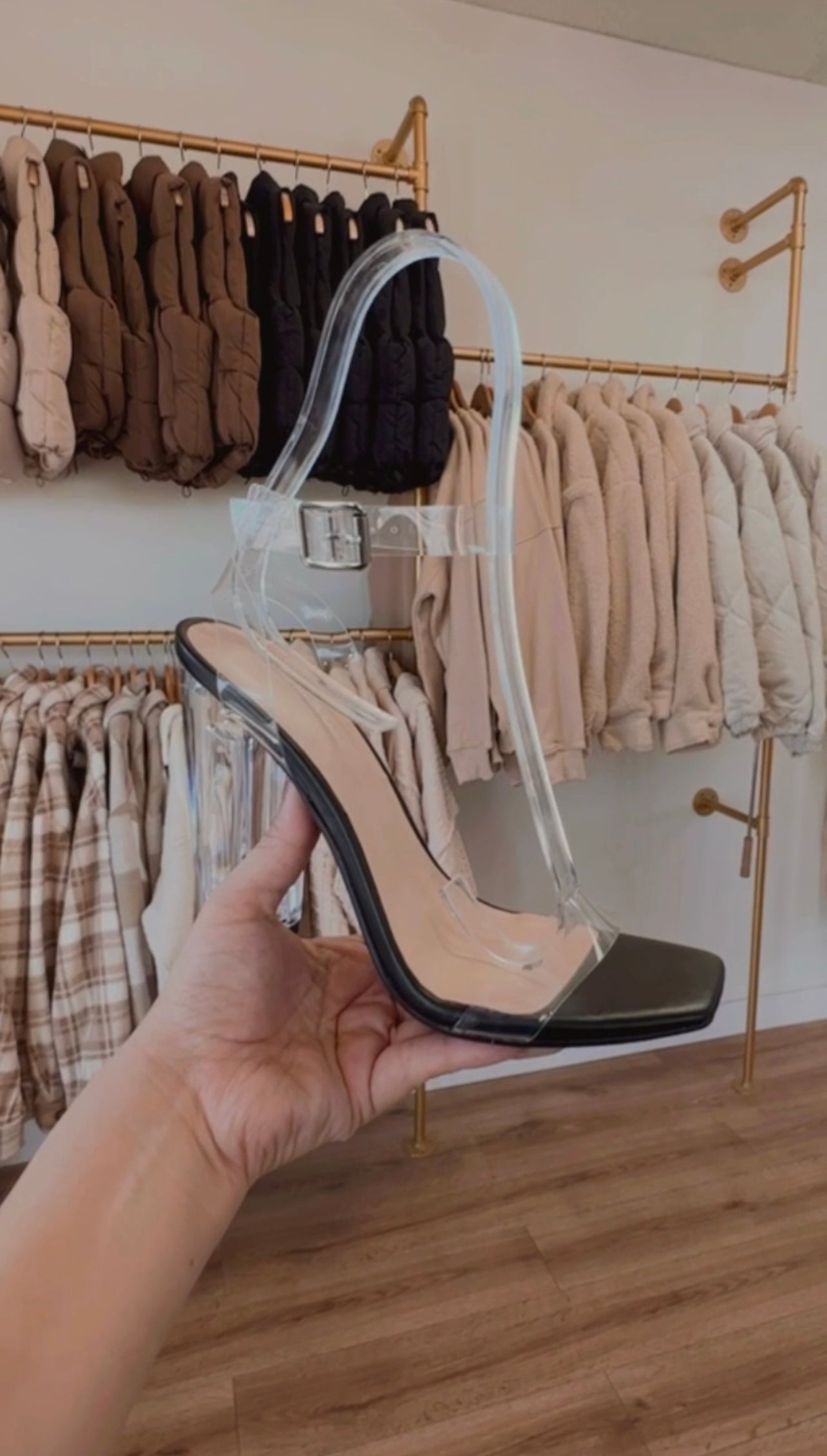 First date heels - Black