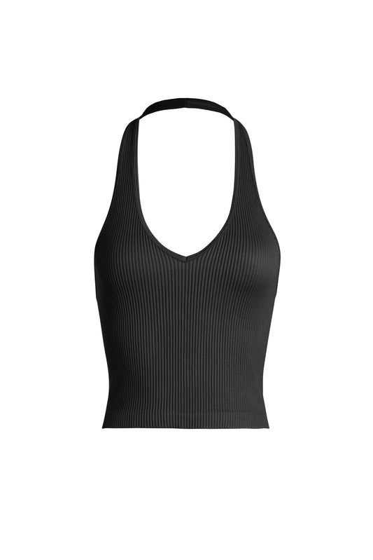 Must have ribbed halter top