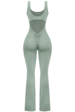 Load image into Gallery viewer, Must have open back jumpsuit- Sage
