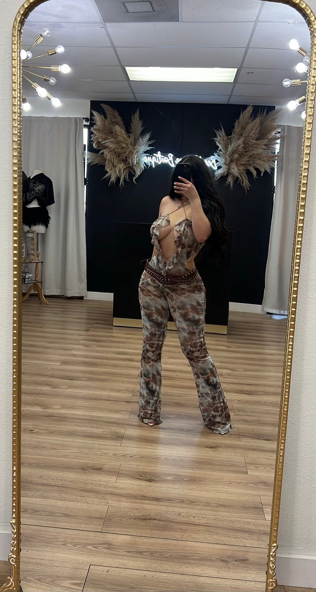 Addie jumpsuit - brown