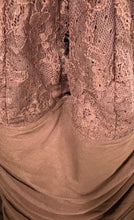 Load image into Gallery viewer, Julissa lace open back dress - Brown
