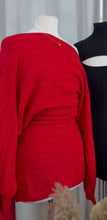 Load image into Gallery viewer, Holly jolly sweater dress - Red

