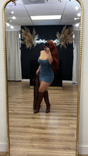 Load image into Gallery viewer, Denim queen dress - Blue

