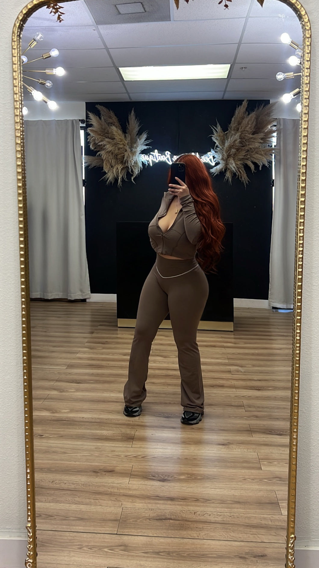 Alo buttery comfy 2pc set - Taupe