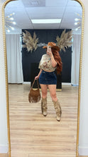 Load image into Gallery viewer, Long live Cowgirl top - beige
