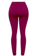Load image into Gallery viewer, Basic double layered leggings - Burgundy
