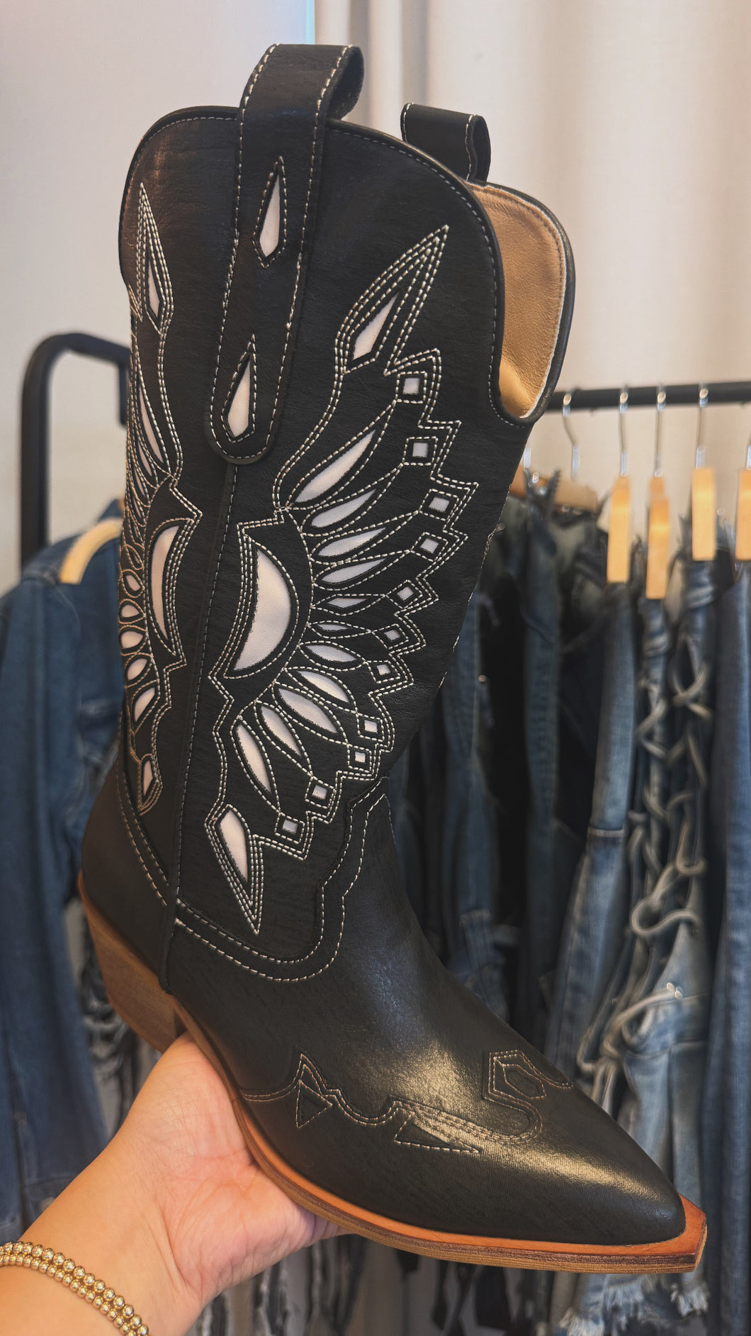 Western boots - Black