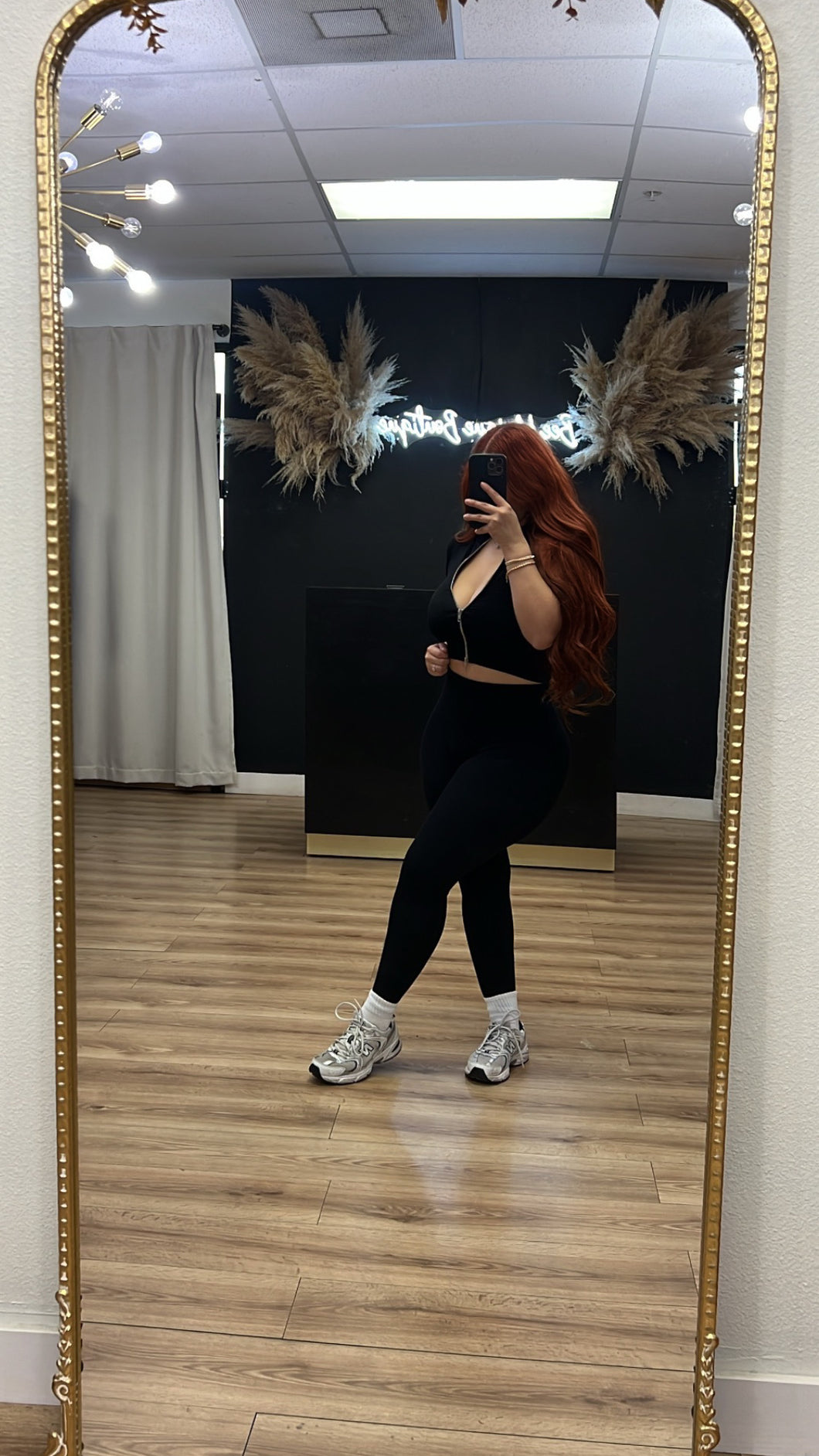 On the go 2c pant set - Black