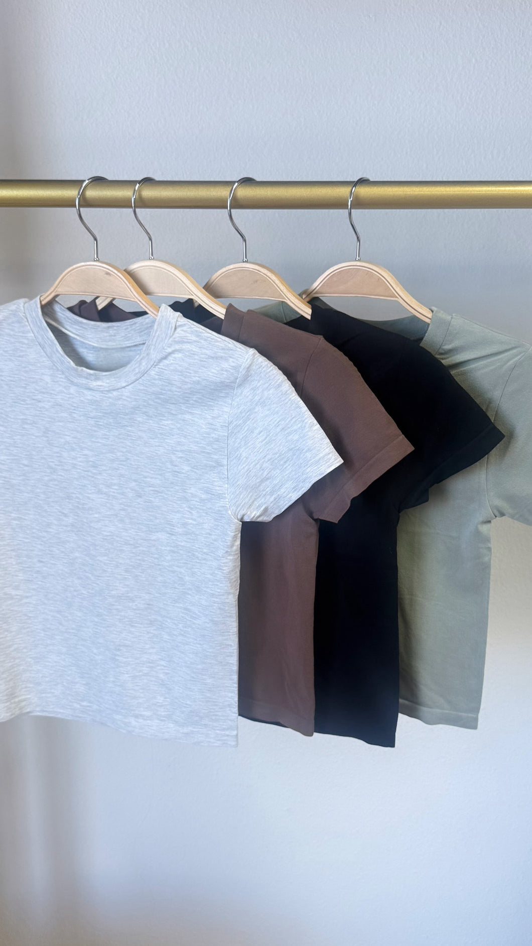 Becky seamless short sleeve top