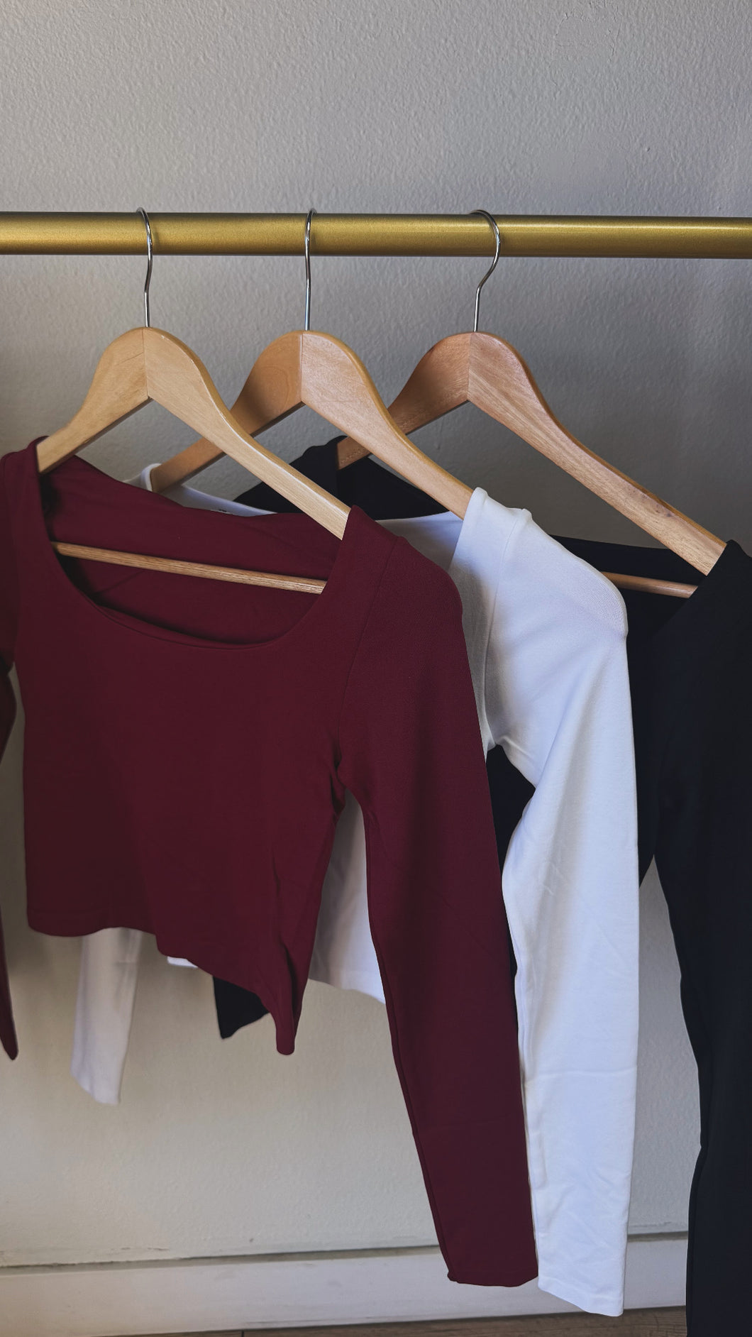 Gina seamless long sleeve top