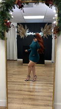 Load image into Gallery viewer, Divine mini open back dress - Hunter green
