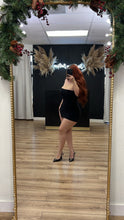 Load image into Gallery viewer, Heartbreaker side slit dress - Black
