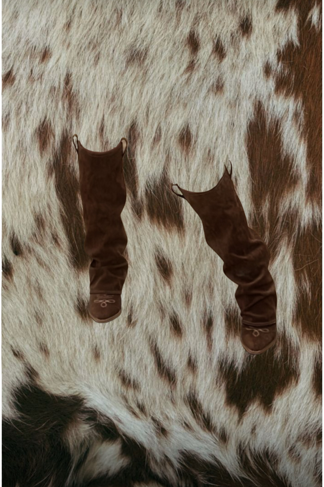 Pamela cowboy boots - Brown