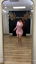 Load image into Gallery viewer, Holiday cocktail dress - Pink
