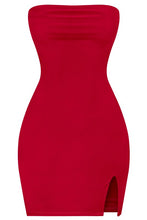 Load image into Gallery viewer, Tania double layered dress - red
