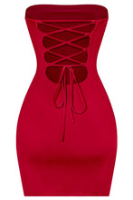 Load image into Gallery viewer, Tania double layered dress - red
