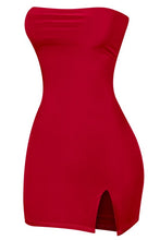 Load image into Gallery viewer, Tania double layered dress - red
