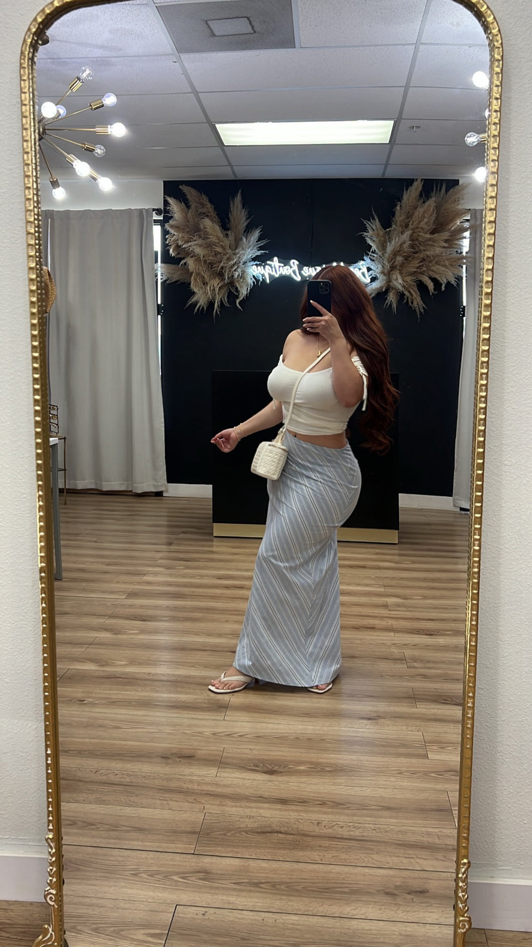 Lola off shoulder top - Cream