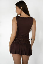 Load image into Gallery viewer, Hey babe skirt set - Brown01
