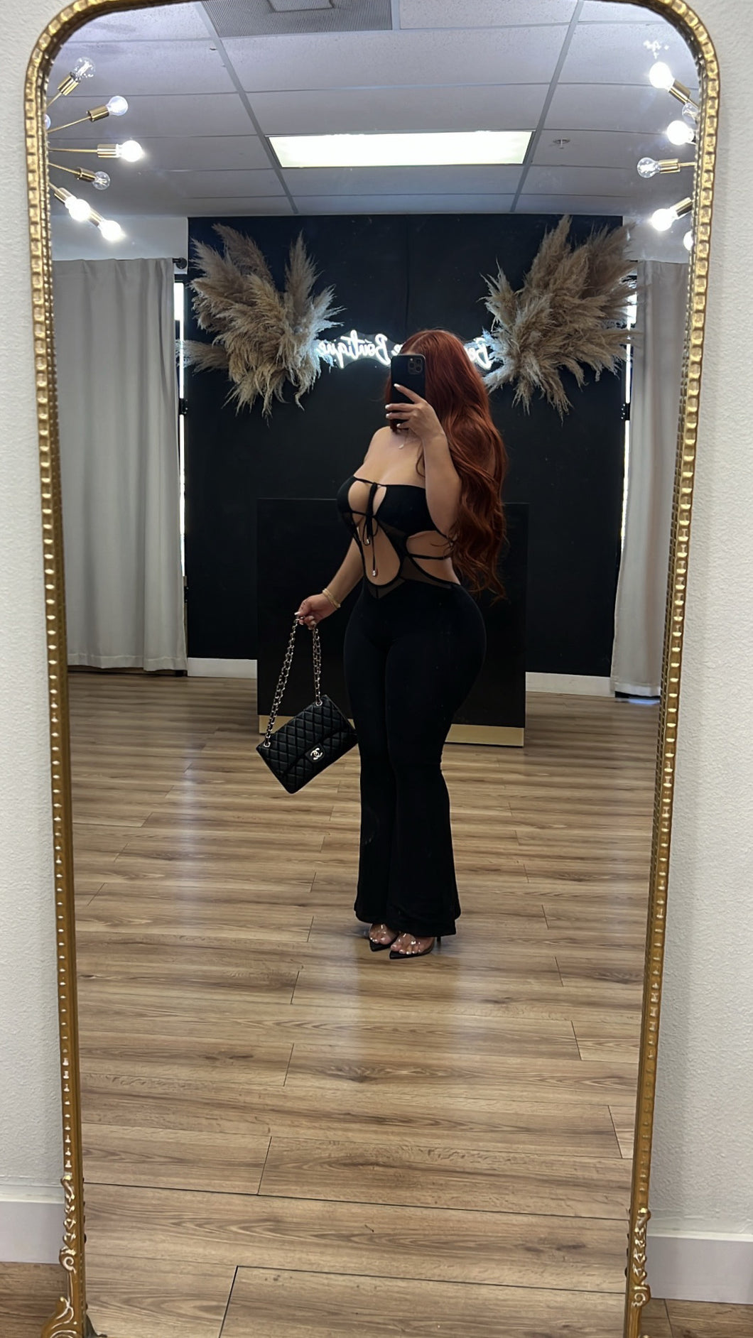 Night out jumpsuit- Black