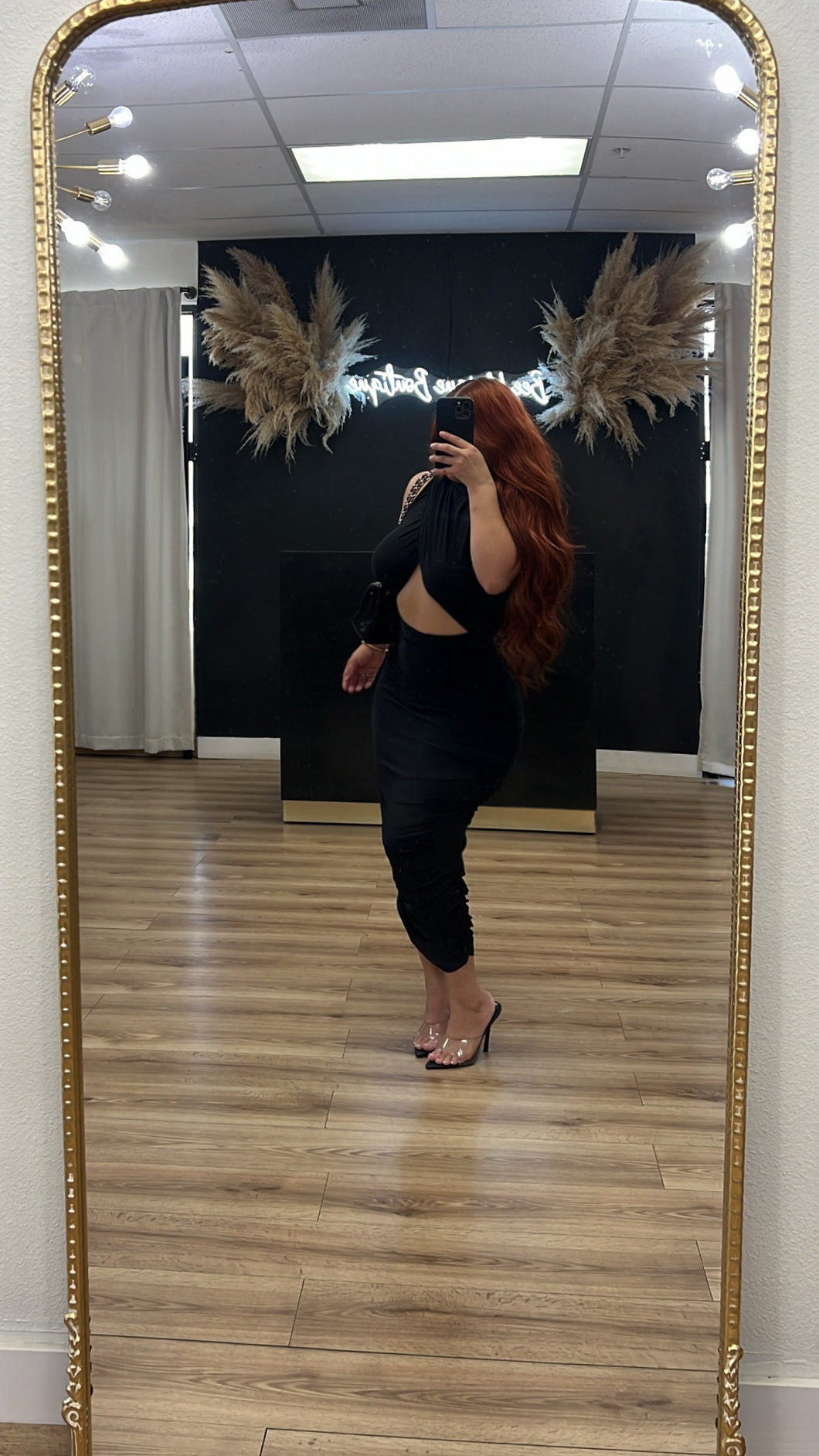 Dinner night dress - Black