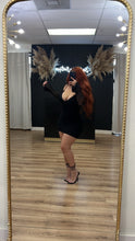 Load image into Gallery viewer, Sabrina lace 2pc w/bolero dress - Black
