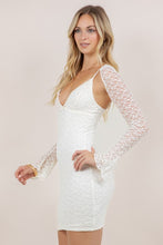 Load image into Gallery viewer, Sabrina lace 2pc w/bolero dress - Black
