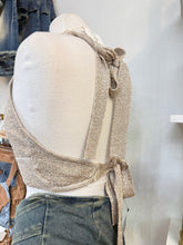 Load image into Gallery viewer, Glow getter halter top - Gold
