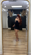 Load image into Gallery viewer, Diana mini dress - Black
