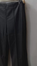 Load and play video in Gallery viewer, Level you up leather straight pants - Black
