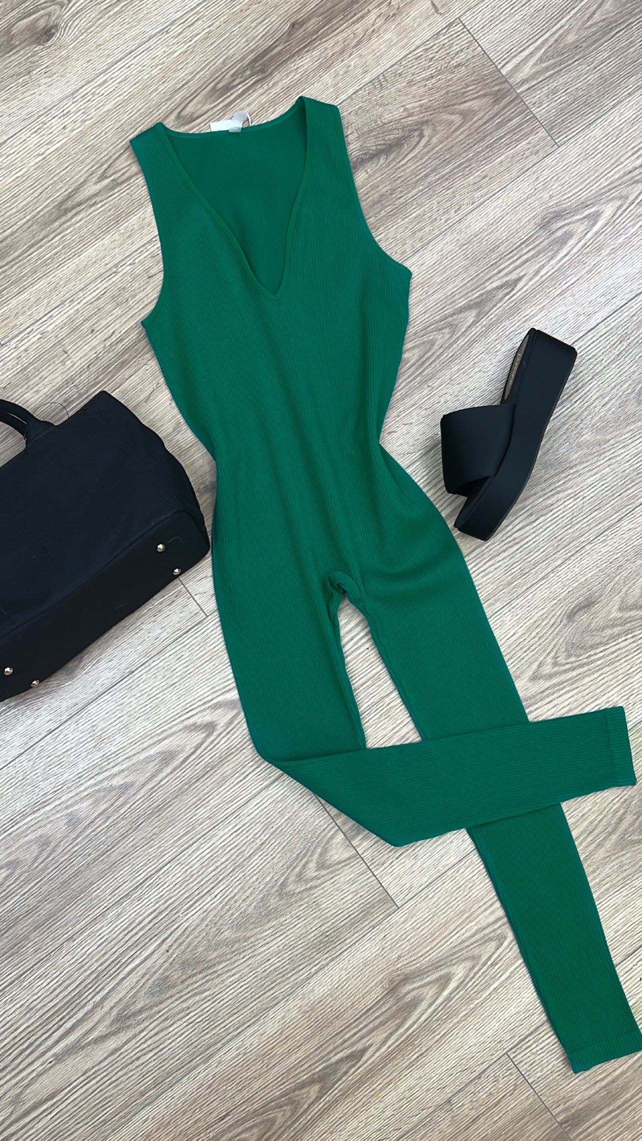 Seamless jumpsuit - Green